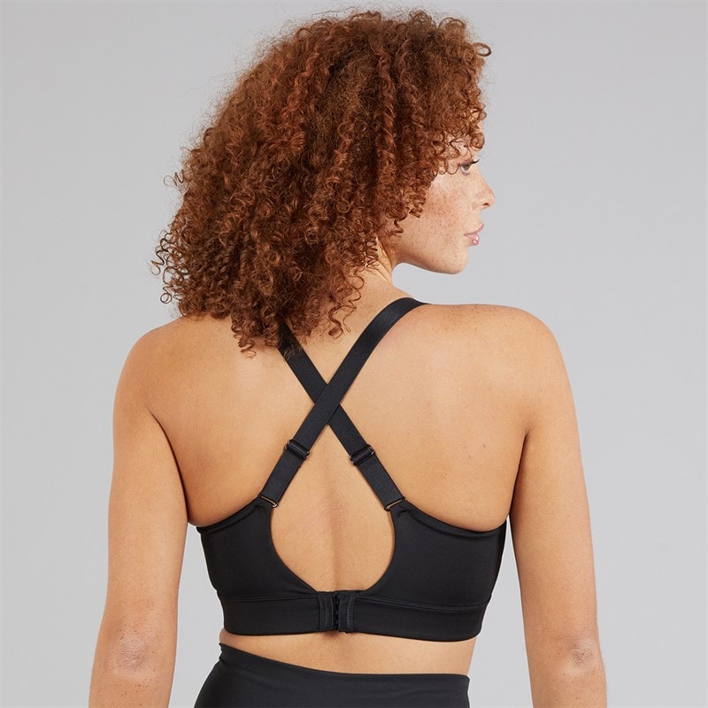 Ellesse Womens Dory High Impact Sports Bra Black - Image 2