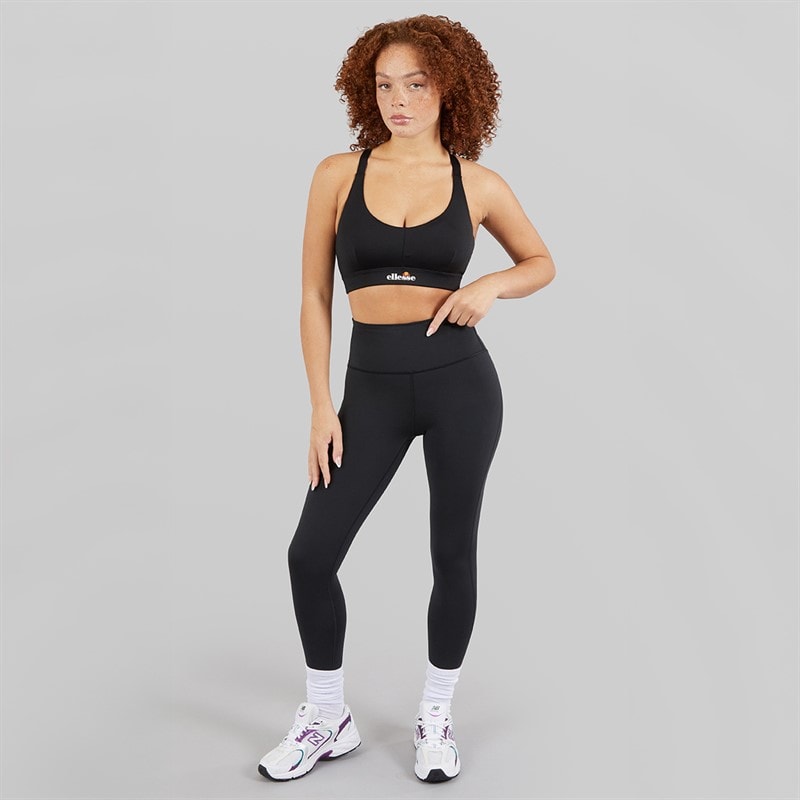 Ellesse Womens Dory High Impact Sports Bra Black - Image 4