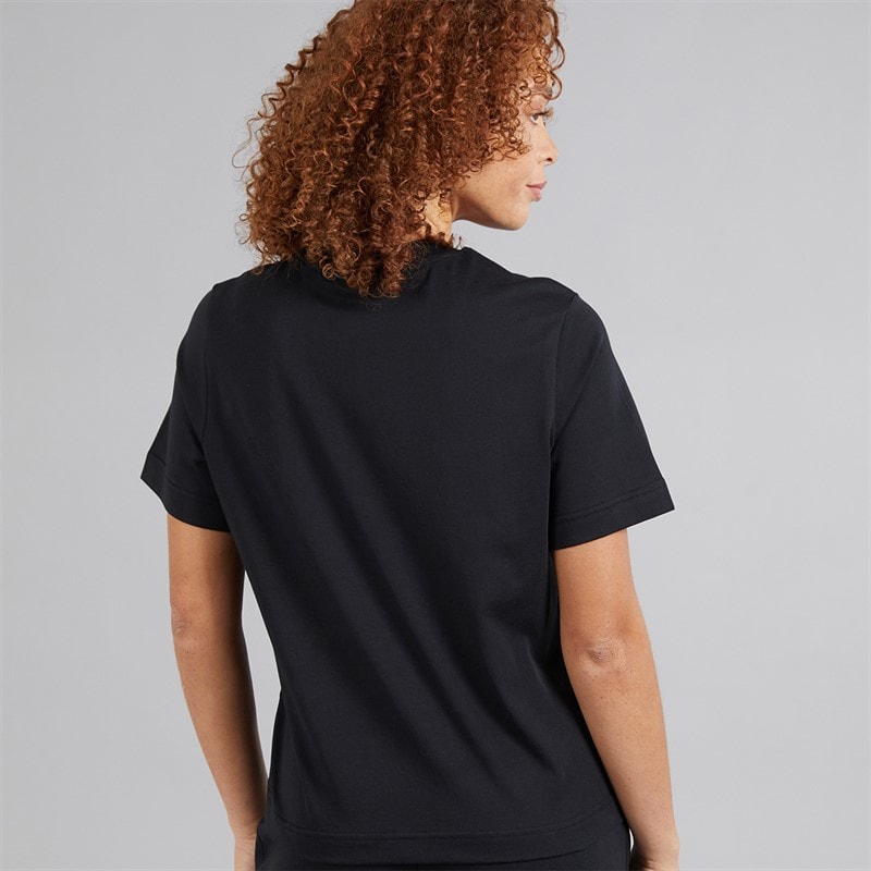 Ellesse Womens Stauf Logo T-Shirt Black - Image 2
