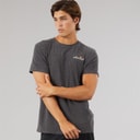 Ellesse Mens Dundalk Running Top Black Marl
