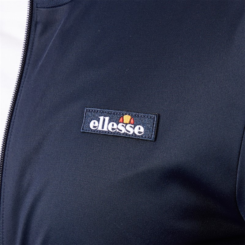 Ellesse Mens Barelo Taped Poly Tracksuit Navy - Image 5