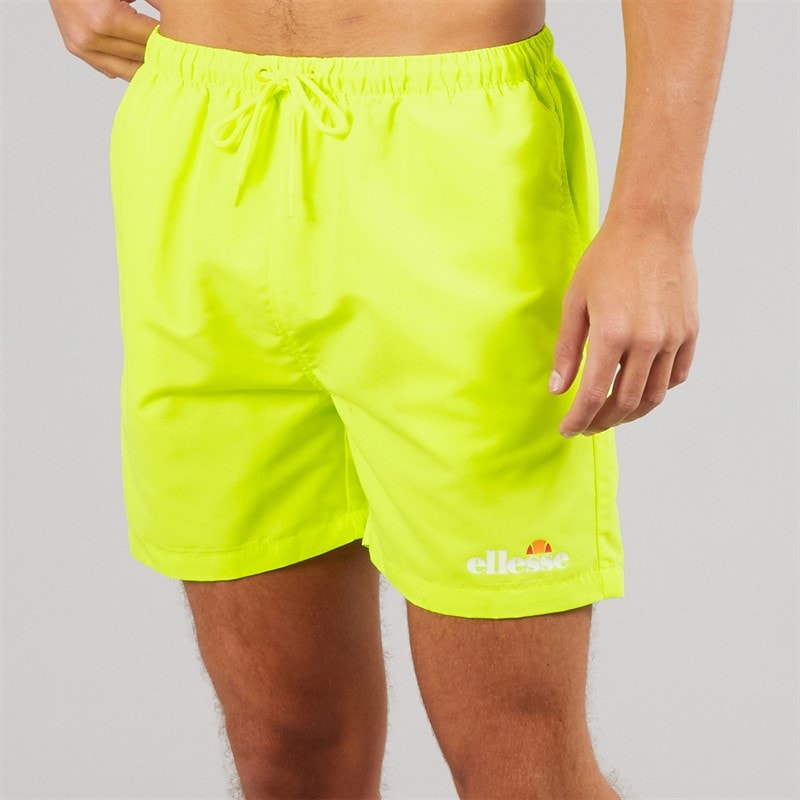 Ellesse Mens Laminardo Swim Shorts Neon Yellow - Image 1
