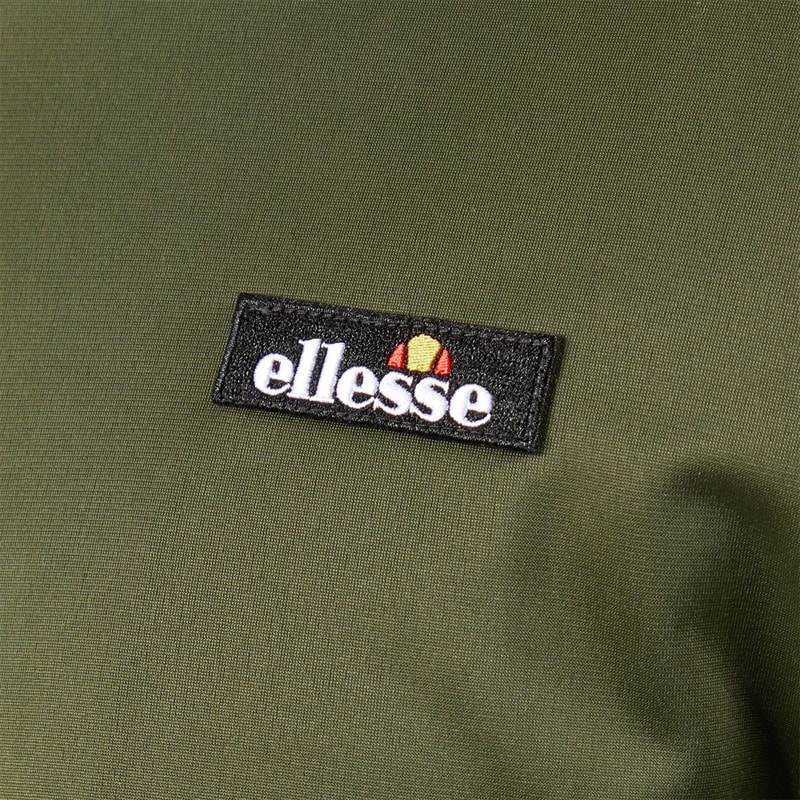 Ellesse Mens Barelo Taped Poly Tracksuit Khaki - Image 5