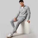 Ellesse Mens Barelo Taped Poly Tracksuit Grey