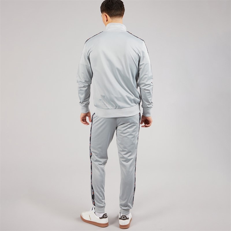 Ellesse Mens Barelo Taped Poly Tracksuit Grey - Image 2