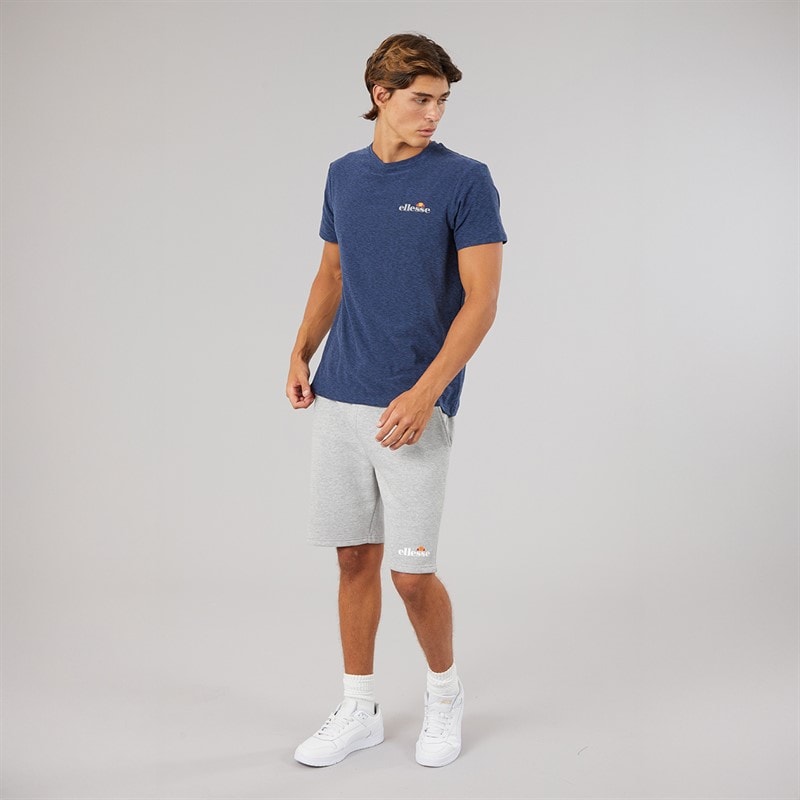Ellesse Mens Dundalk Running Top Navy Marl - Image 4