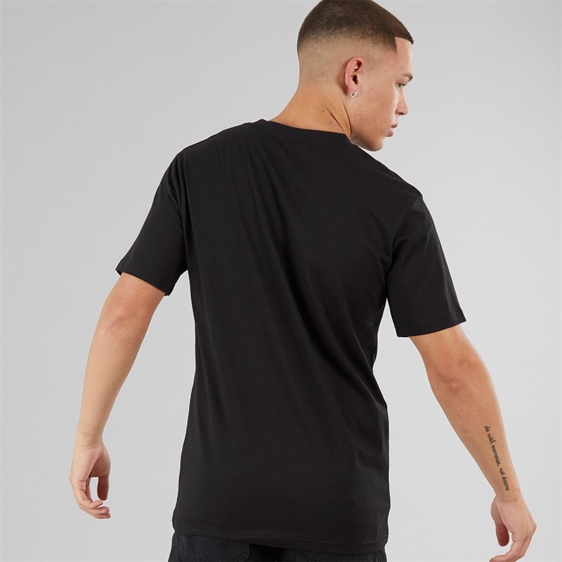 Ellesse Mens Cleffios Logo T-shirt Black/White - Image 2