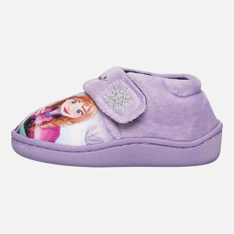 FROZEN Girls Amaya Slippers Lilac/Multi - Image 2