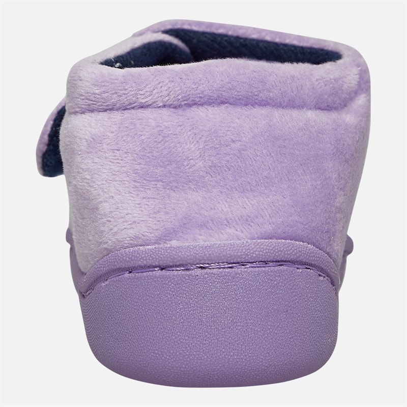 FROZEN Girls Amaya Slippers Lilac/Multi - Image 4