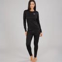 Board Angels Womens Baselayer Set Black