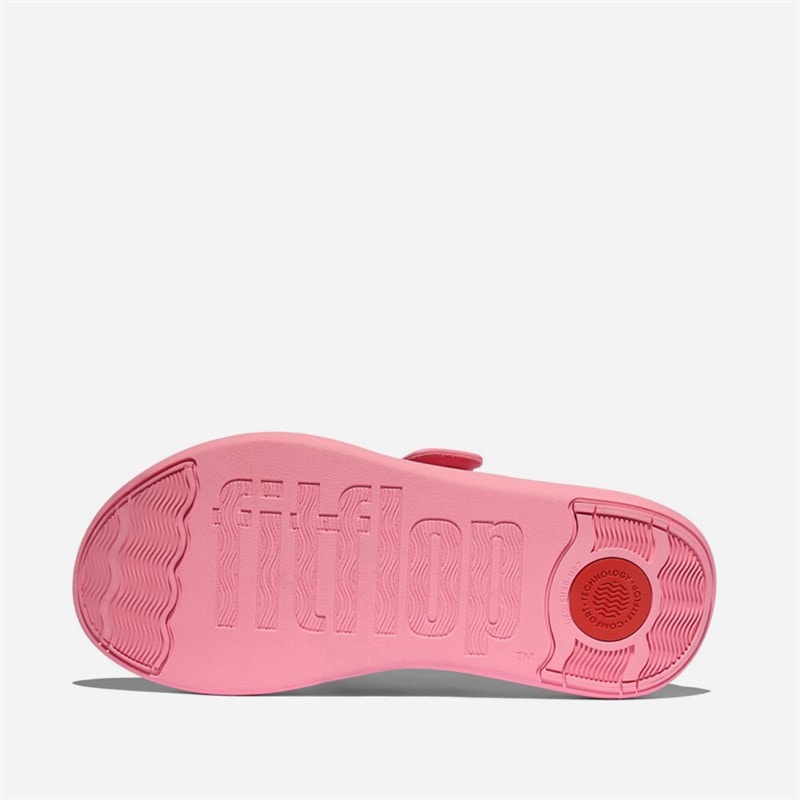 FitFlop Womens F-Mode Go Adjustable Flatform Toe-Post Sandals Pink Perfect - Image 5