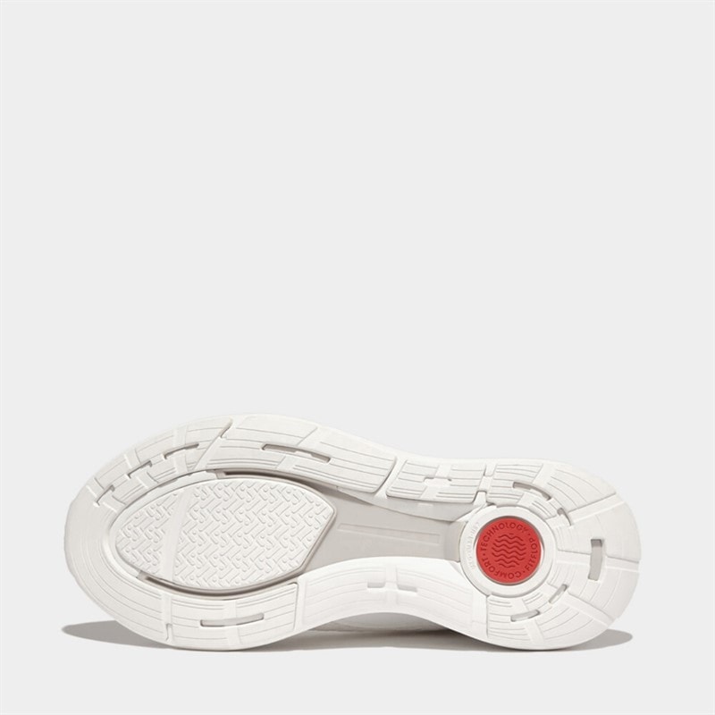 FitFlop Womens FF Mesh Running Trainers Urban White - Image 5