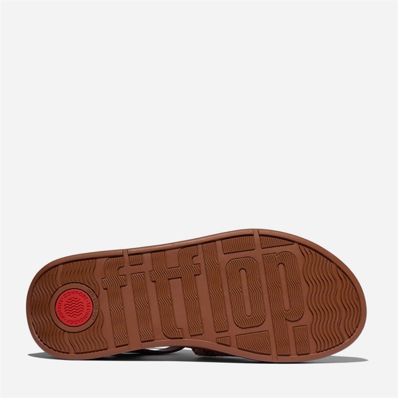 FitFlop Womens F-Mode Fisherman Sandals Deep Tan/Paris Beige - Image 5