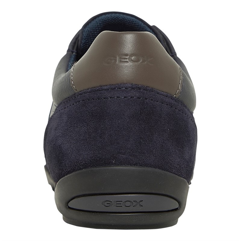 GEOX Mens Wells Low Profile Trainers Navy - Image 3