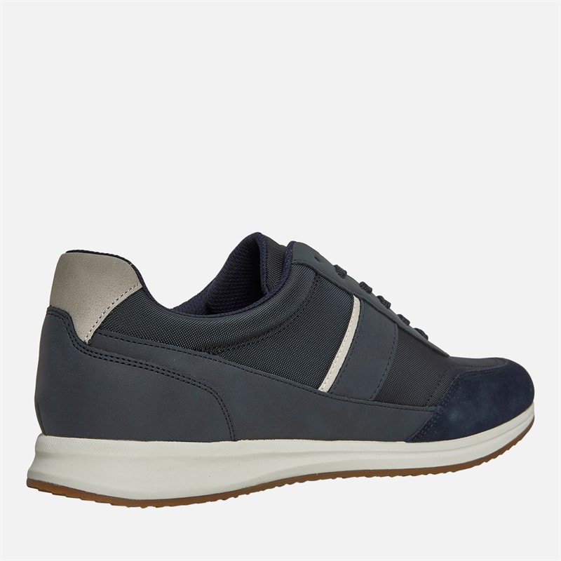 GEOX Mens Avery Trainers Navy - Image 5