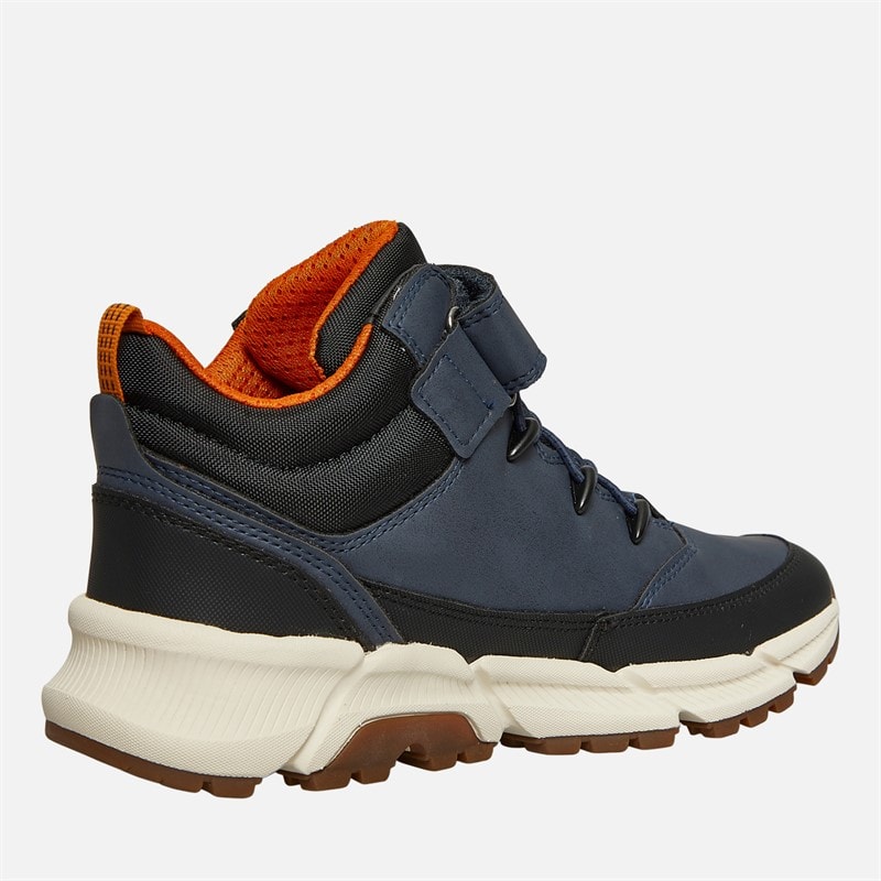 GEOX Junior Boys Flexypher Plus Boots Navy/Black - Image 5