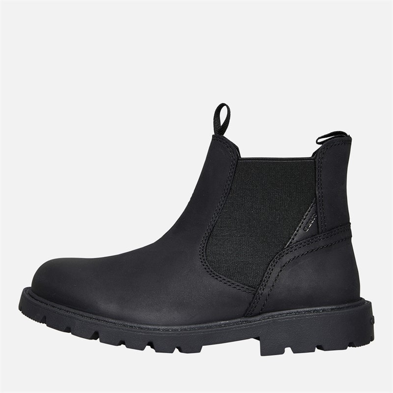 GEOX Junior Boys Shaylax Chelsea Boots Black