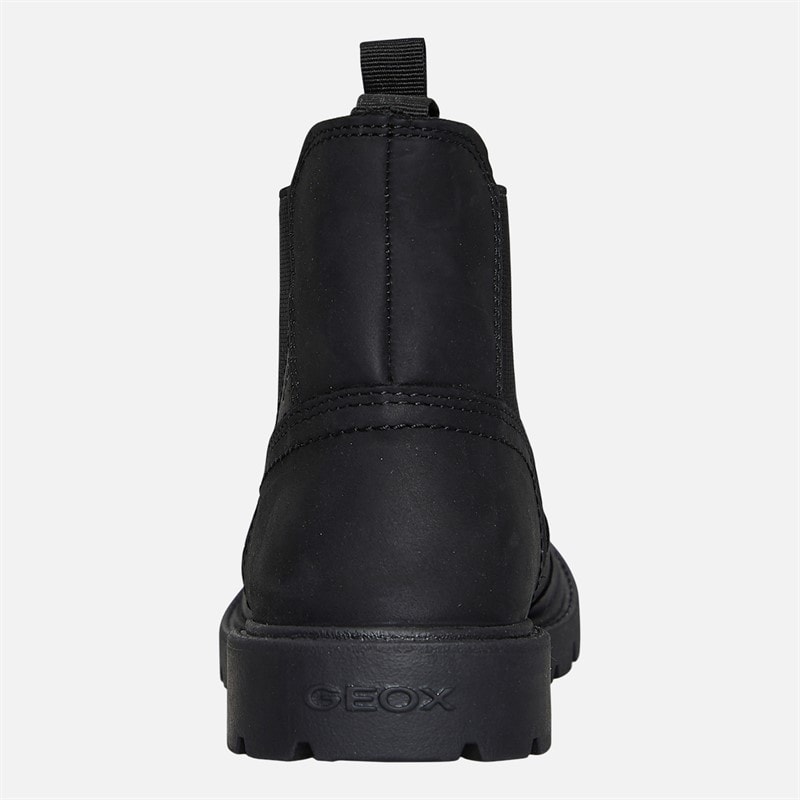 GEOX Junior Boys Shaylax Chelsea Boots Black - Image 3