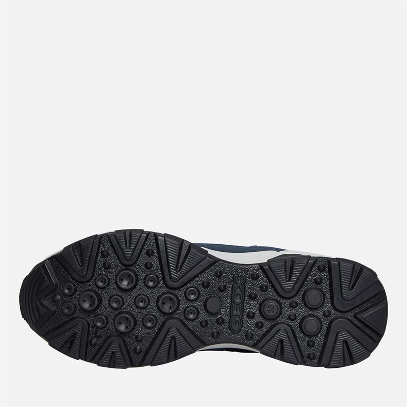 GEOX Junior Girls Magnetar Ankle Boots Navy/Violet - Image 2