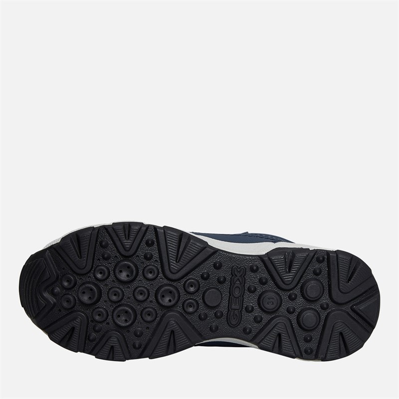 GEOX Girls Magnetar Ankle Boots Navy/Violet - Image 2