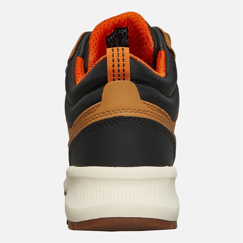 GEOX Junior Boys Flexypher Plus Boots Dark Yellow/Black - Image 3