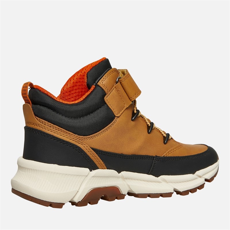 GEOX Junior Boys Flexypher Plus Boots Dark Yellow/Black - Image 5