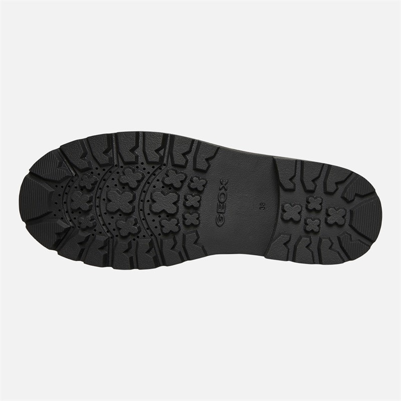 GEOX Junior Boys Shaylax Chelsea Boots Coffee/Black - Image 2