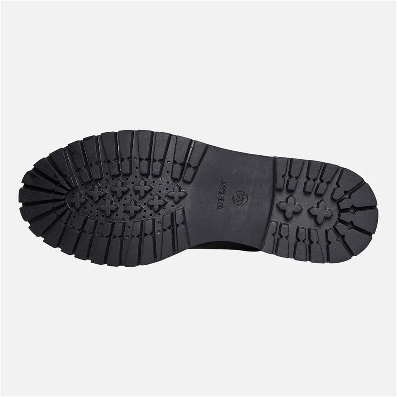 GEOX Womens Iridea Lace Up Boots Black - Image 2