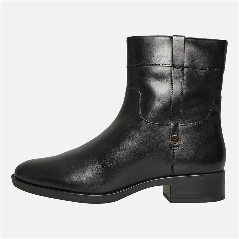 GEOX Womens Felicity Ankle Boots Black - Image 2