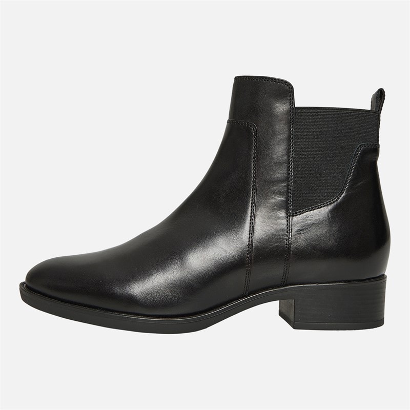 GEOX Womens Felicity Chelsea Boots Black - Image 2