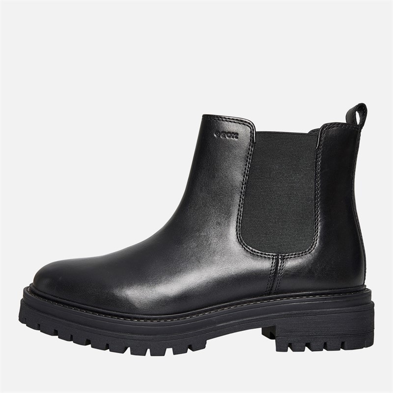 GEOX Womens Iridea Chelsea Boots Black