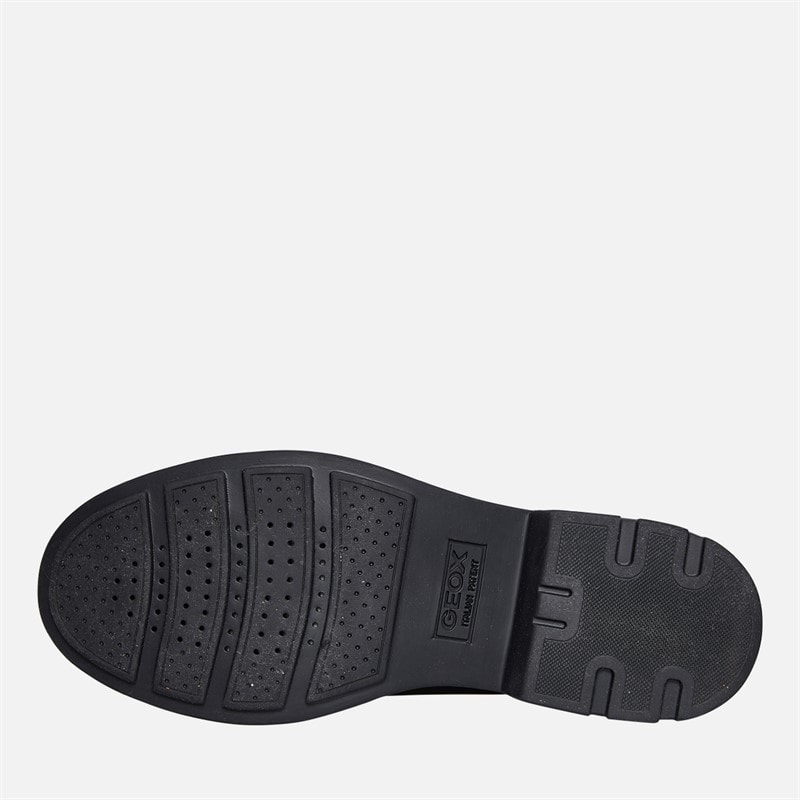 GEOX Womens Swelen Chunky Loafers Black - Image 3