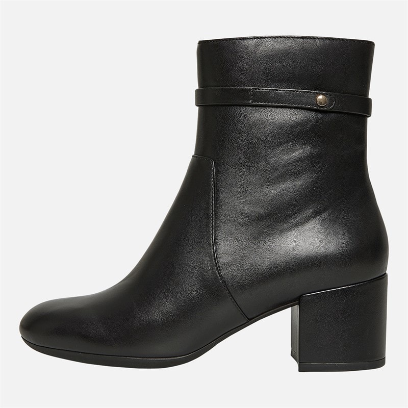 GEOX Womens Eleana Ankle Boots Black - Image 2