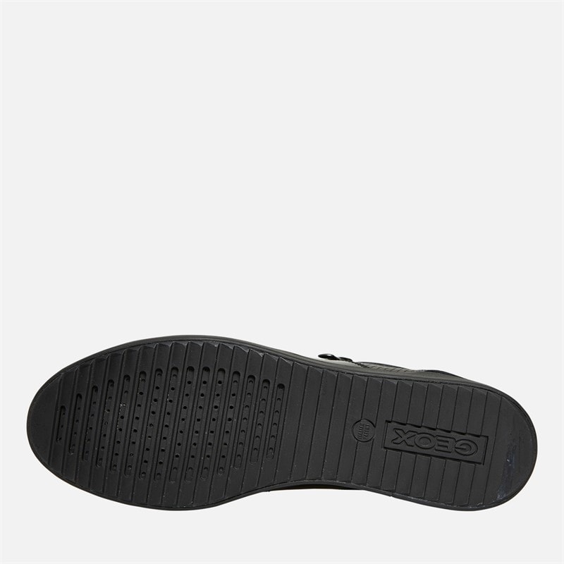 GEOX Womens Blomie Zip Trainers Black - Image 2