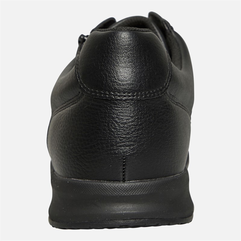 GEOX Mens Avery Zip Trainers Black - Image 3