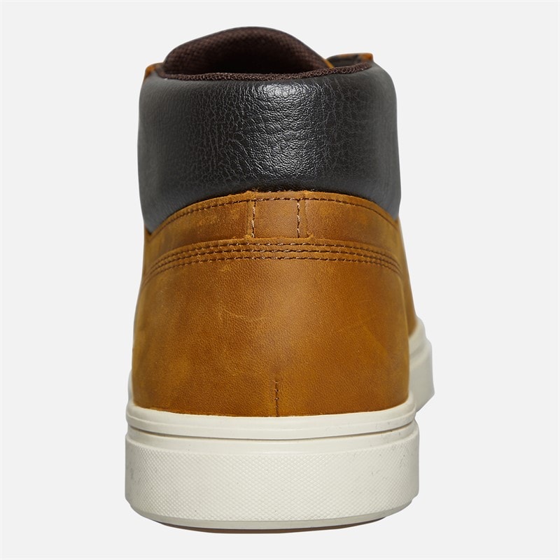GEOX Mens Baltimoore Chukka Boots Ochre - Image 3