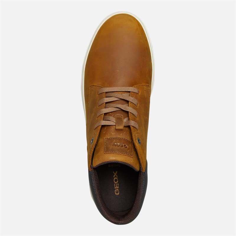 GEOX Mens Baltimoore Chukka Boots Ochre - Image 4