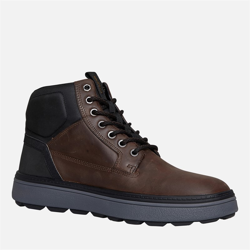 GEOX Mens Spherica Boots Dark Brown/Black Dk Brown/ Black - Image 5