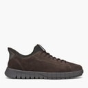 GEOX Mens Flextride Fast In Plus Trainers Chocolate