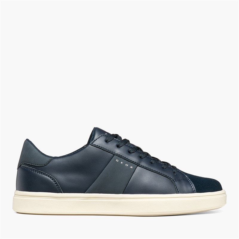 GEOX Mens Baltimoore Trainers Dark Navy - Image 1