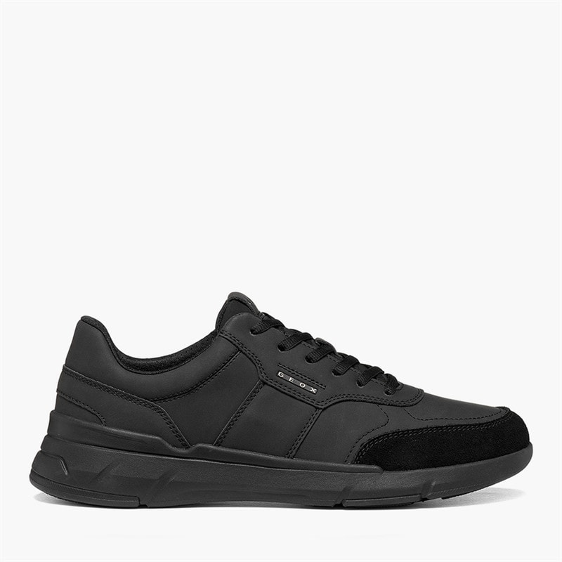 GEOX Mens Vittour Trainers Black - Image 1