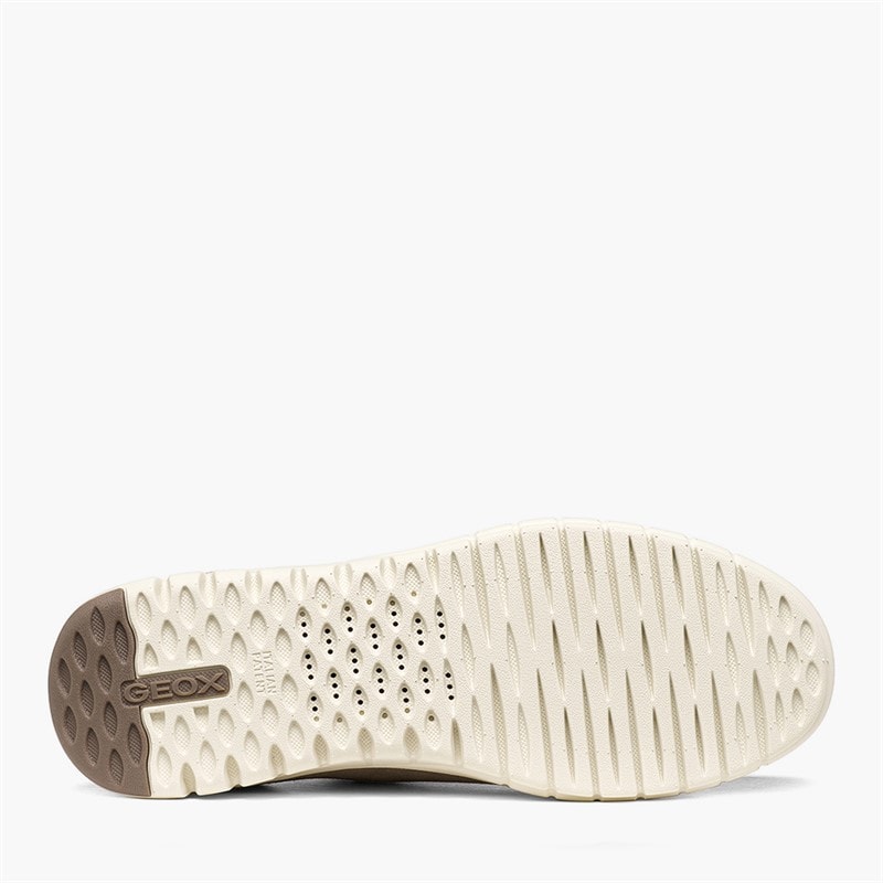 GEOX Mens Flextride Fast In Plus Trainers Taupe - Image 2
