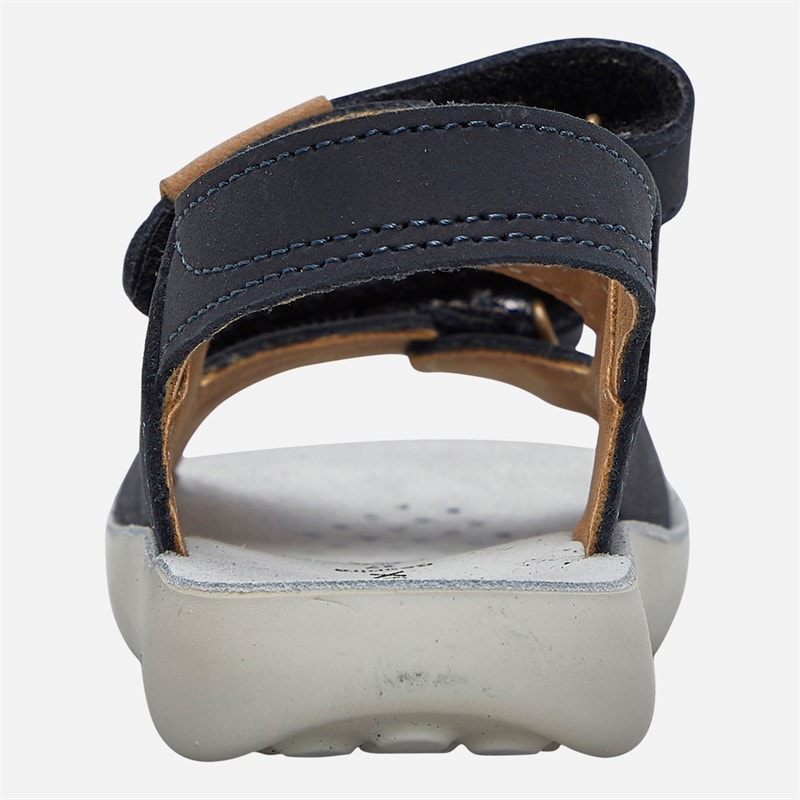 GEOX Infant Girls Lightfloppy Sandals Navy - Image 3