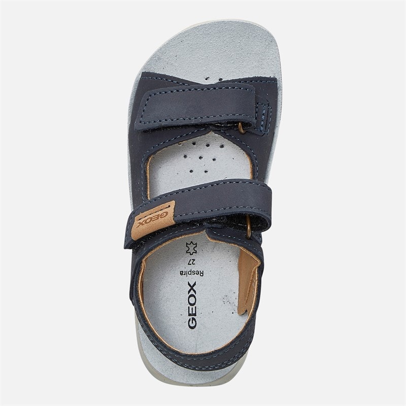 GEOX Infant Girls Lightfloppy Sandals Navy - Image 4