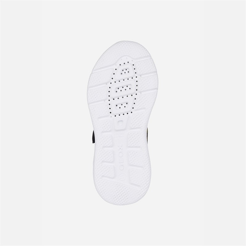GEOX Infant Boys Sprintye Trainers Navy/Lime - Image 5