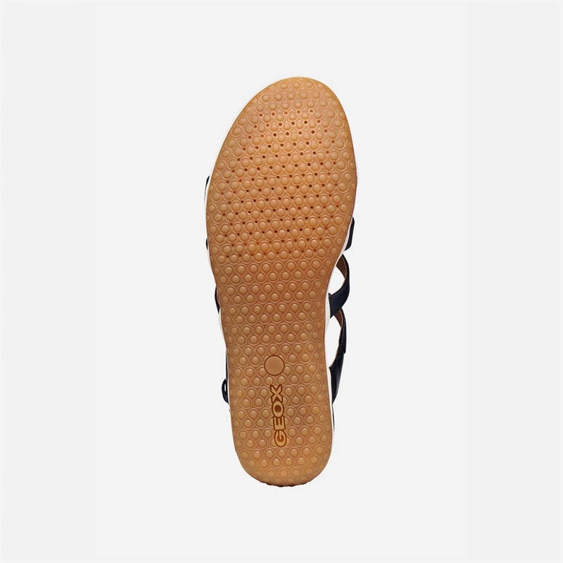 GEOX Womens Vega Fisherman Sandals Dark Jeans Dk Jeans - Image 5