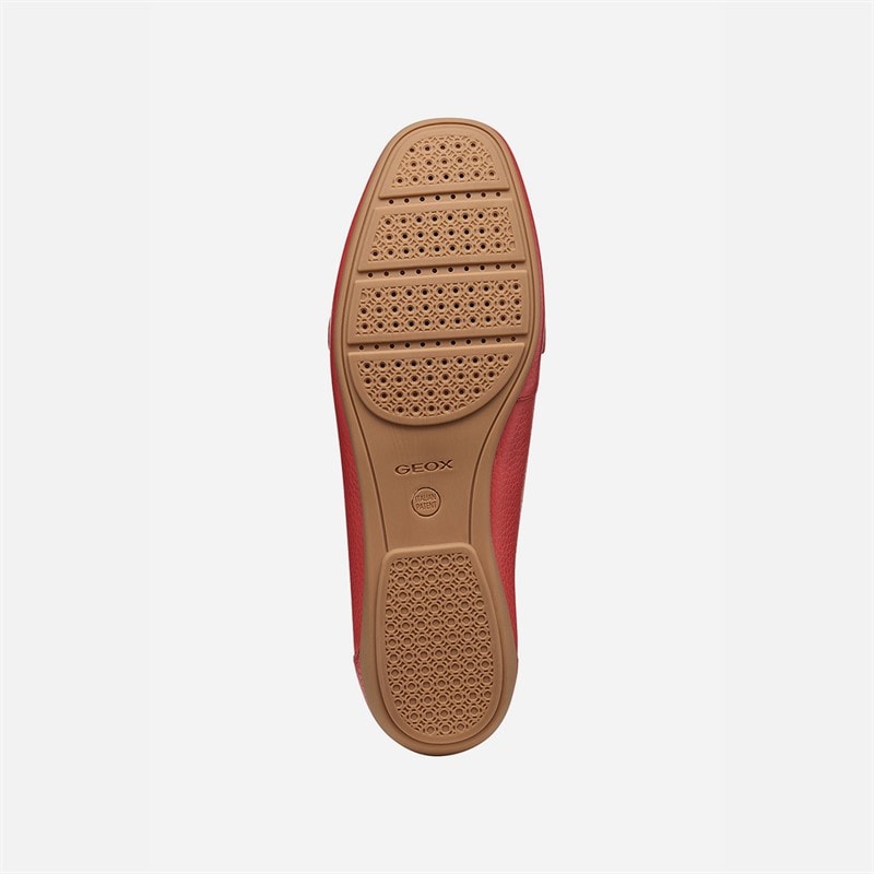 GEOX Womens Annytah Moccasins Coral - Image 5