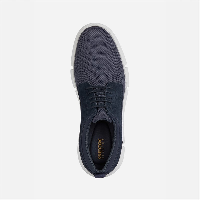 GEOX Mens Adacter Shoes Navy - Image 4
