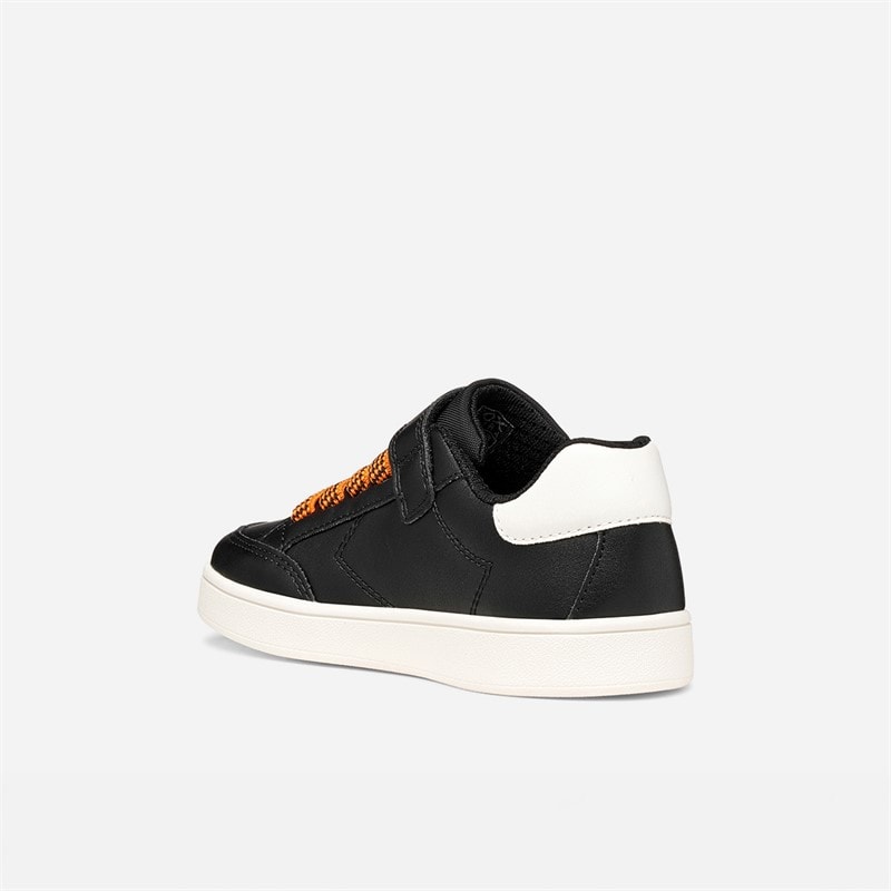 GEOX Junior Boys Eclyper Trainers Black/Orange - Image 3
