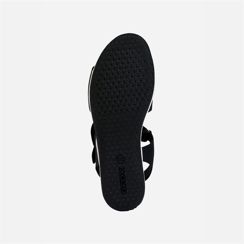 GEOX Womens Vega Sandals Black - Image 5